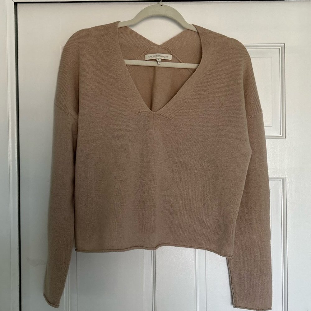 NakedCashmere Melanie V-neck Sweater | Size M